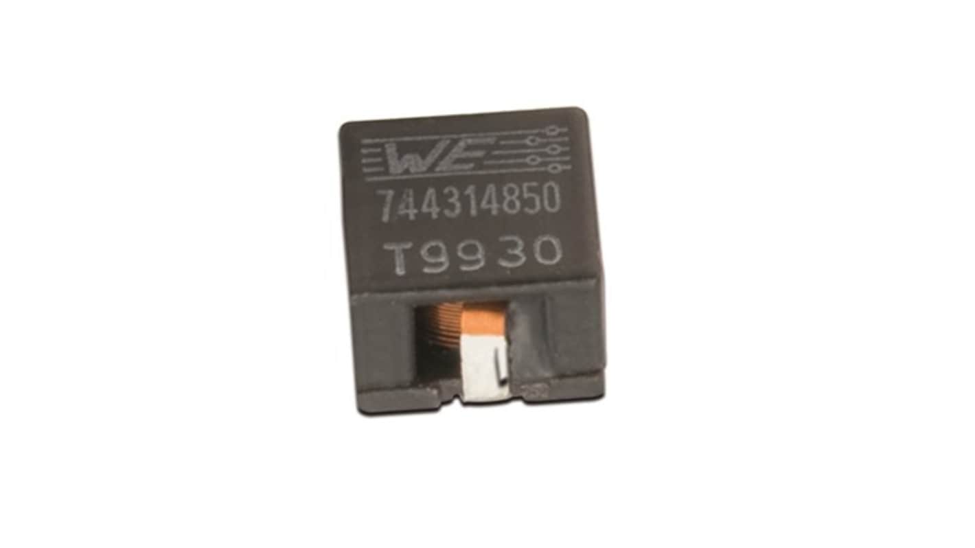 Wurth, WE-HCI, 7050 Shielded Wire-wound SMD Inductor with a Polystyrene Core, 470 nH ±20% Flat Wire Winding 18A Idc