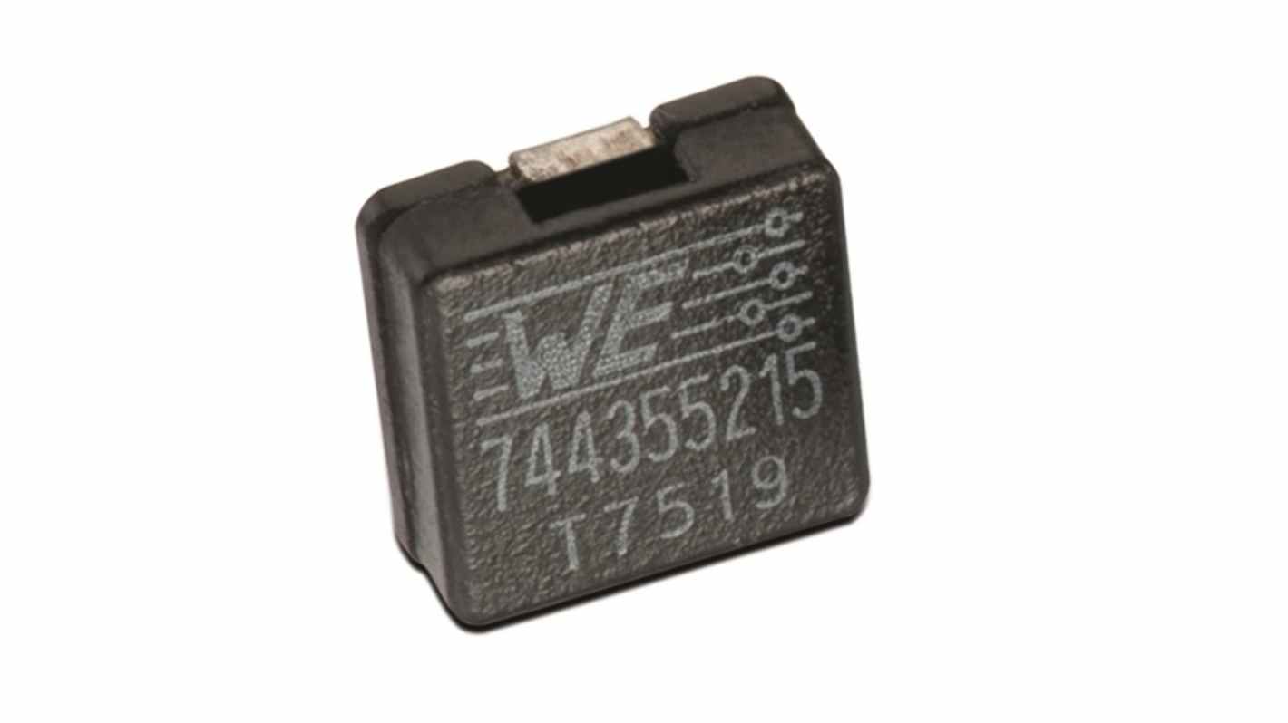 Wurth, WE-HCI, 1050 Shielded Wire-wound SMD Inductor with a Polystyrene Core, 1.2 μH ±20% Flat Wire Winding 20A Idc