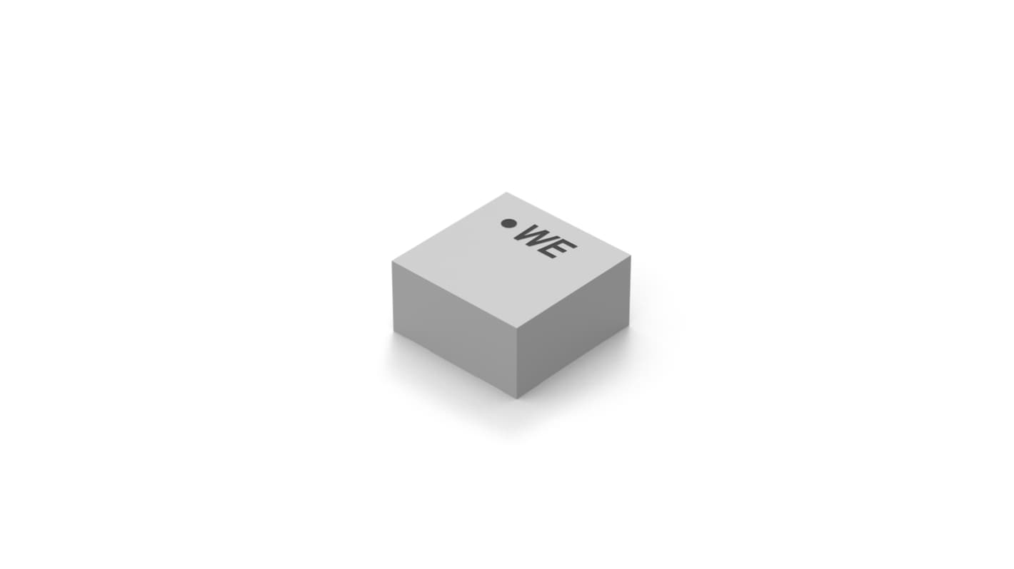 Wurth, WE-MAIA, 3015 Shielded Wire-wound SMD Inductor with a Polystyrene Core, 4.7 μH ±20% Shielded 2.4A Idc