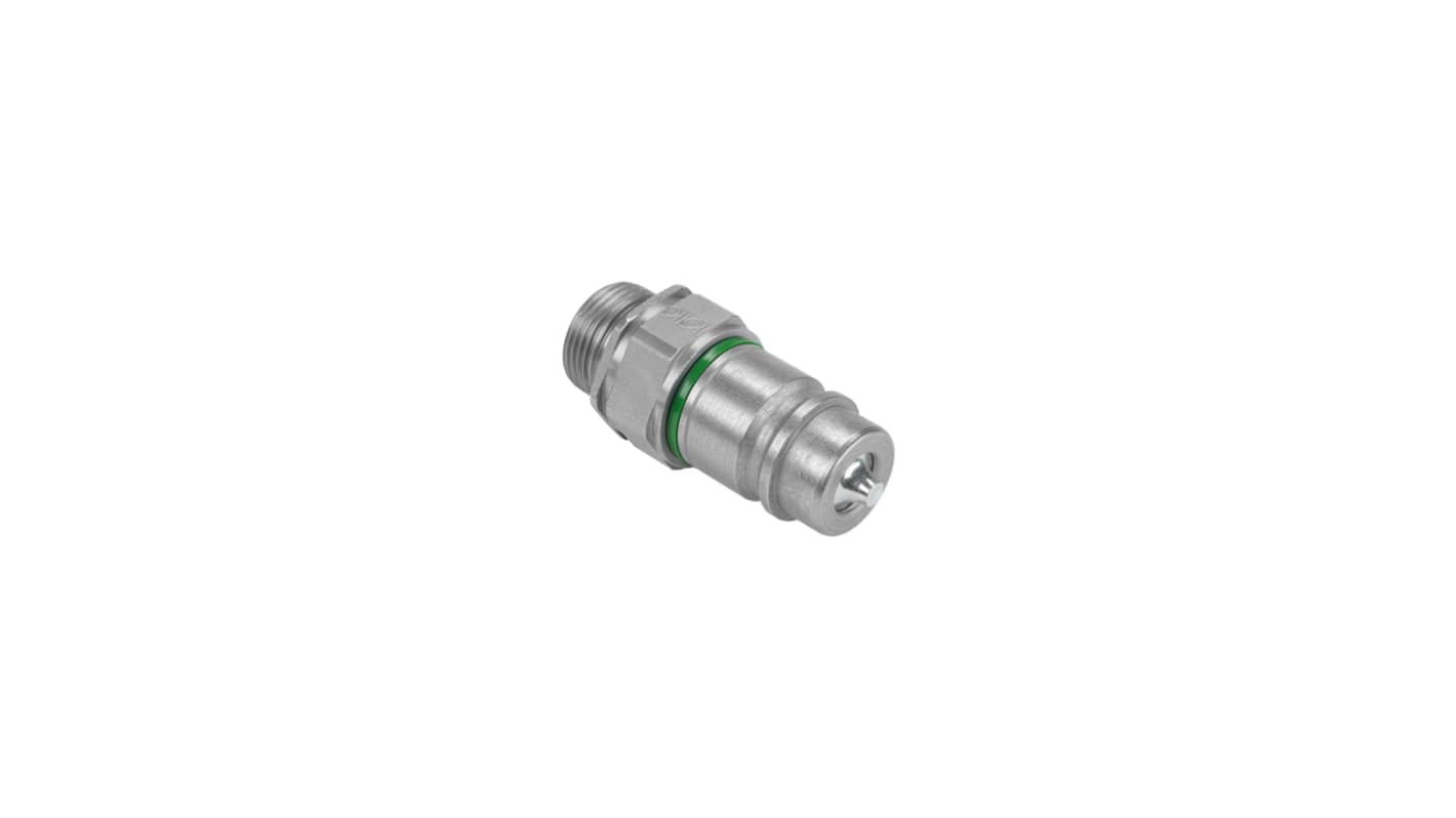 Stauff Carbon Steel Male Hydraulic Quick Connect Coupling, M22 x 1.5 Male