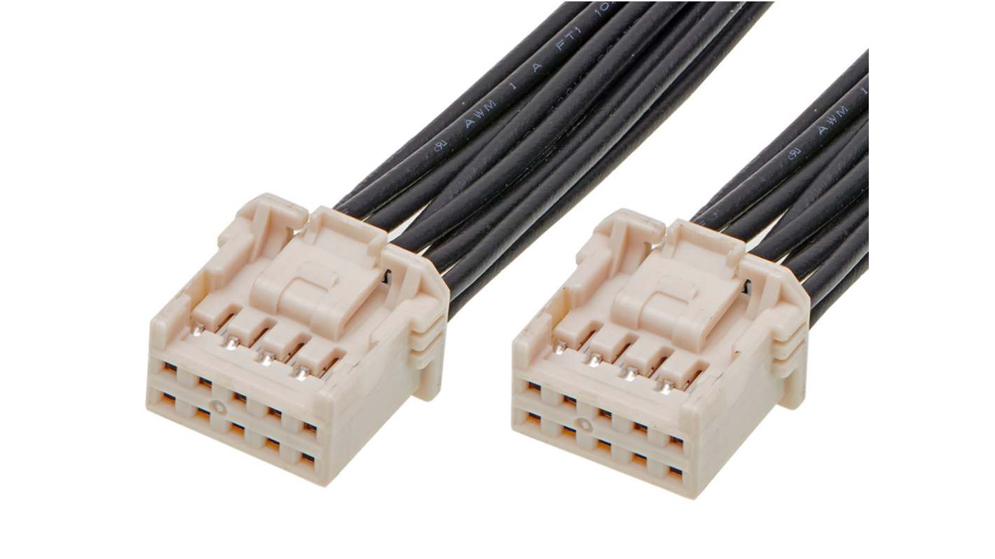 Molex 10 Way Male iGrid to 10 Way Male iGrid Wire to Board Cable, 150mm
