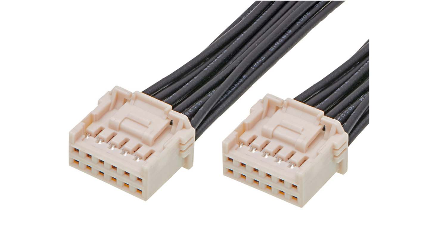 Molex 12 Way Male iGrid to 12 Way Male iGrid Wire to Board Cable, 600mm
