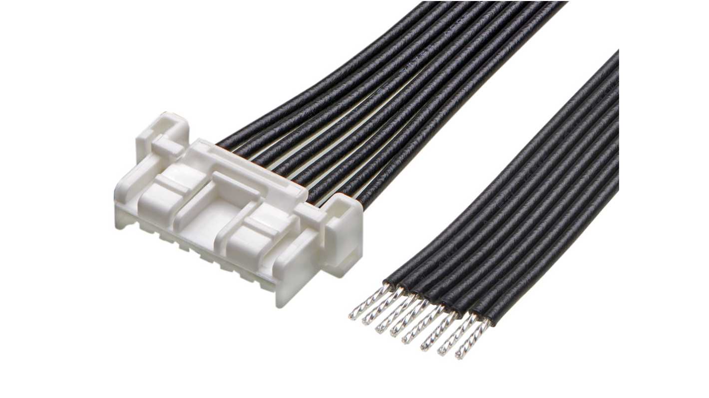 Molex 8 Way Male CLIK-Mate to 8 Way Wire to Board Cable, 150mm
