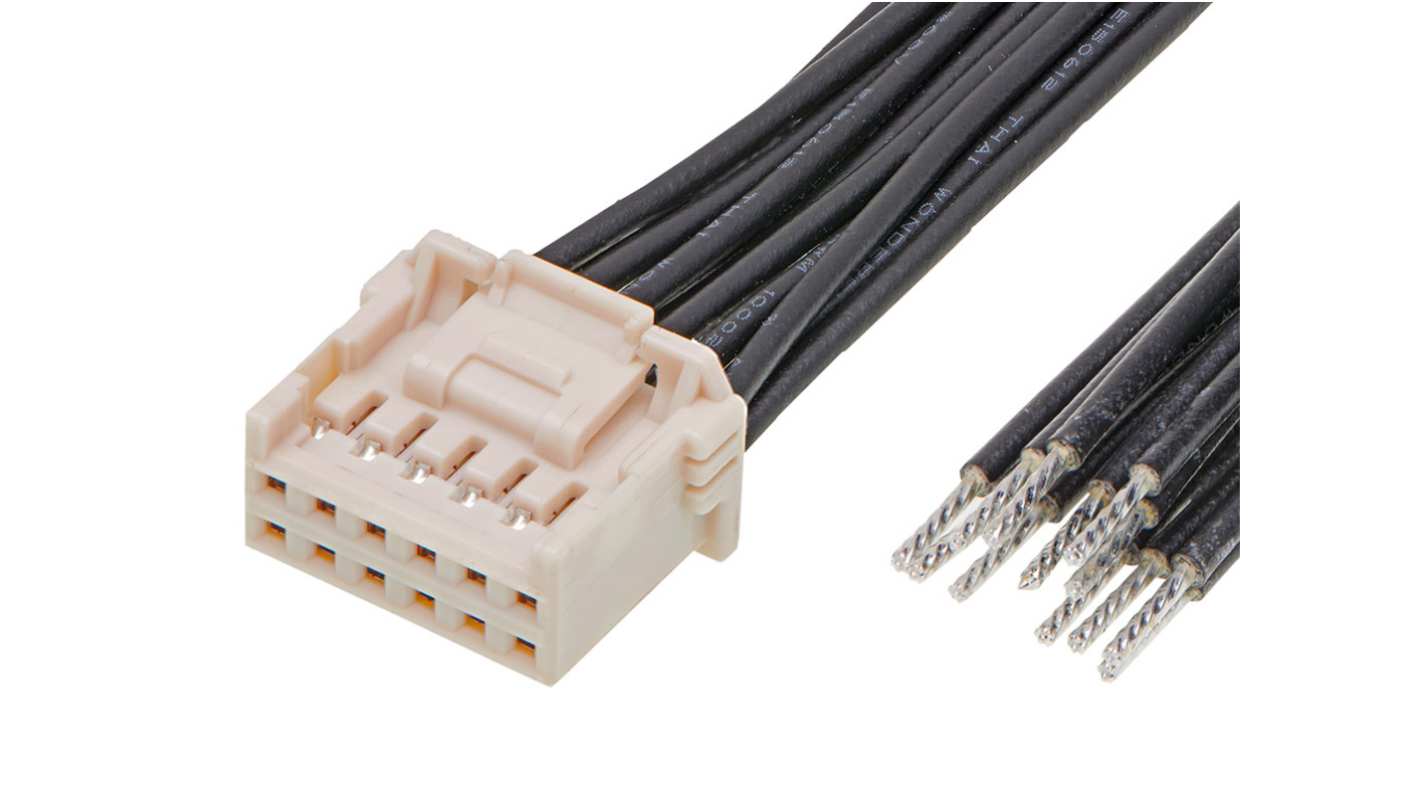 Molex 12 Way Male iGrid to 12 Way Wire to Board Cable, 600mm