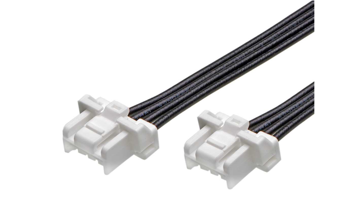 Molex 4 Way Male CLIK-Mate to 4 Way Male CLIK-Mate Wire to Board Cable, 150mm