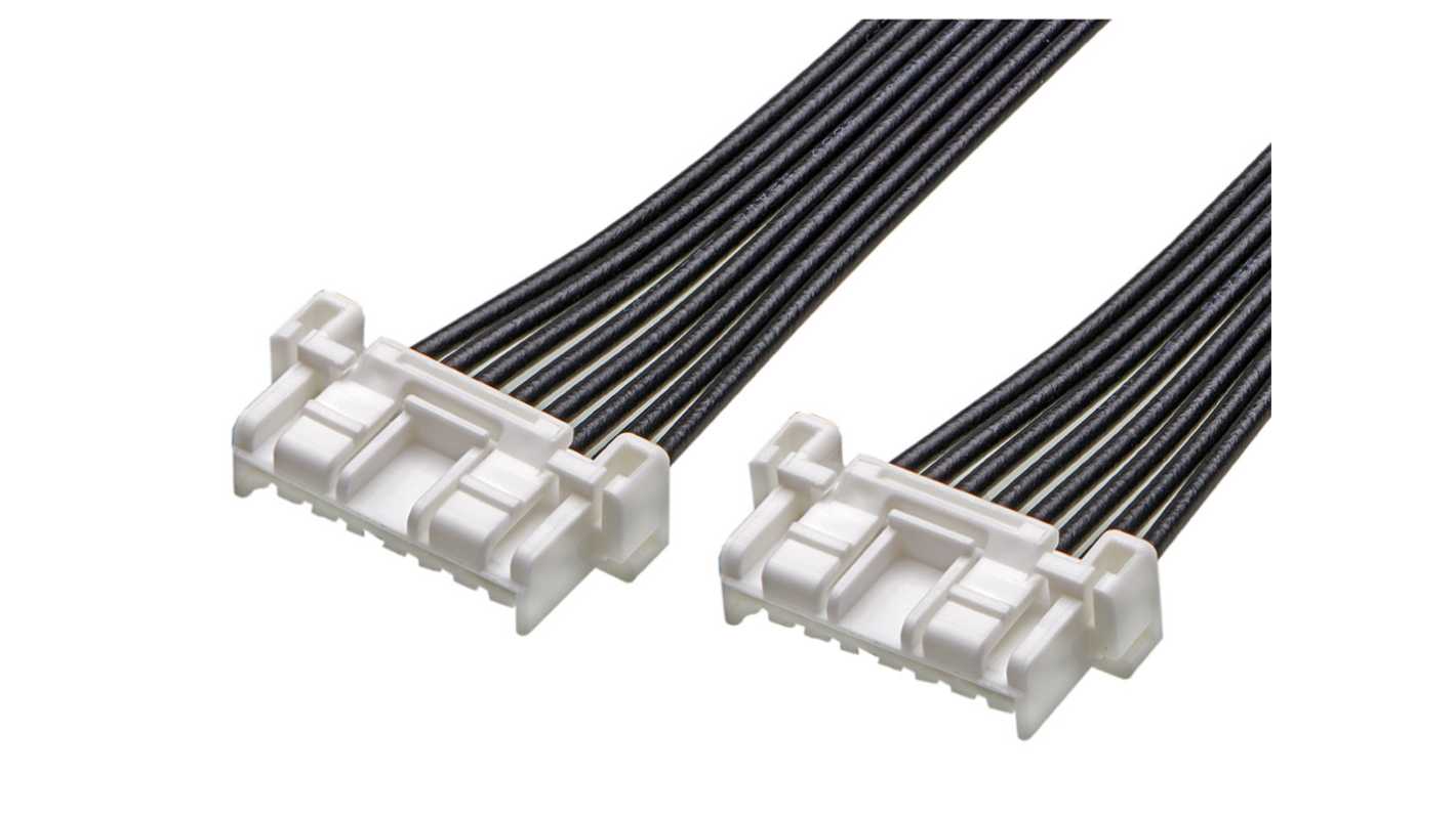 Molex 8 Way Male CLIK-Mate to 8 Way Male CLIK-Mate Wire to Board Cable, 150mm