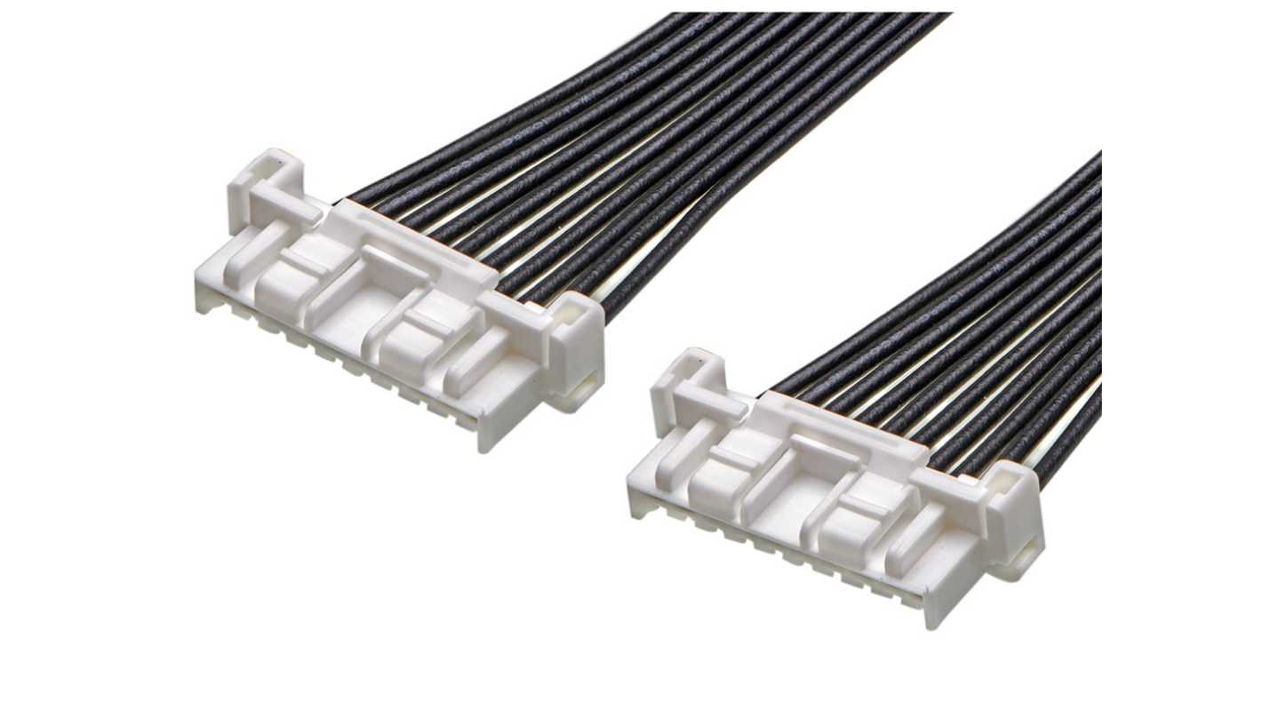Molex 10 Way Male CLIK-Mate to 10 Way Male CLIK-Mate Wire to Board Cable, 600mm