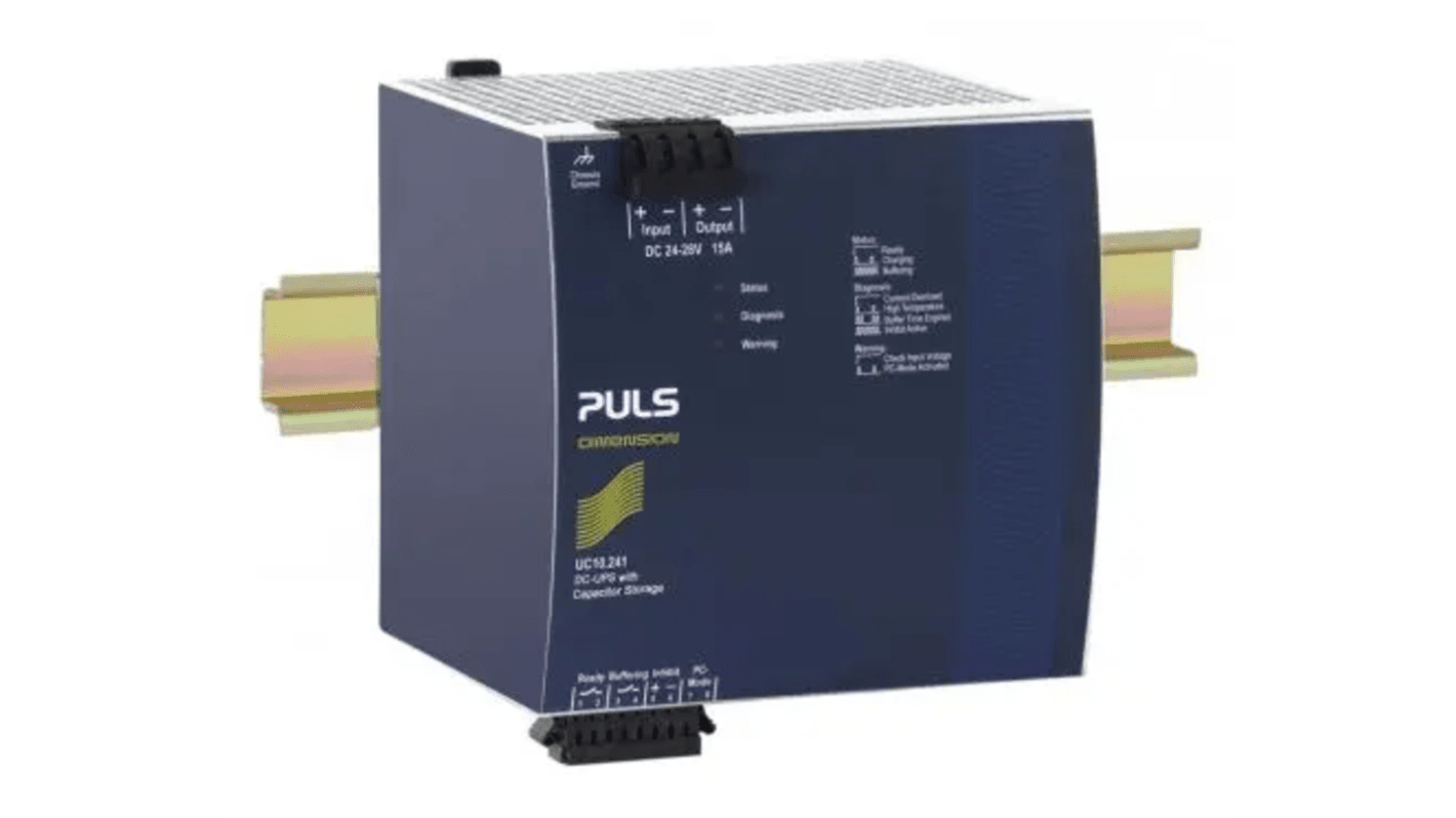 Gruppo di continuità PULS, ingresso 24V cc, uscita 22.45V, 360W, Montaggio a parete