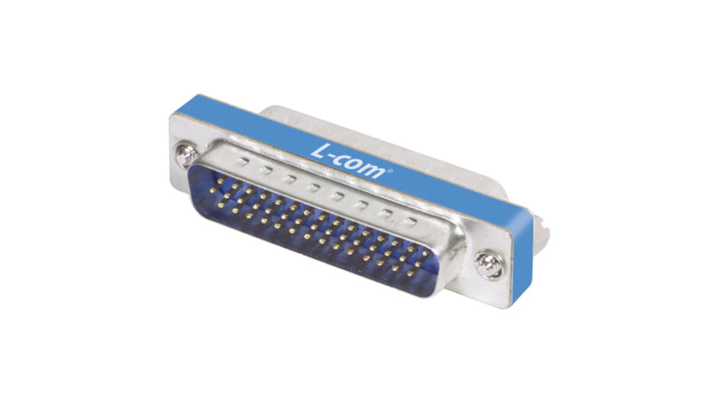 L-Com DGB 50 Way Screw D-sub Connector Socket, with Jack Screw
