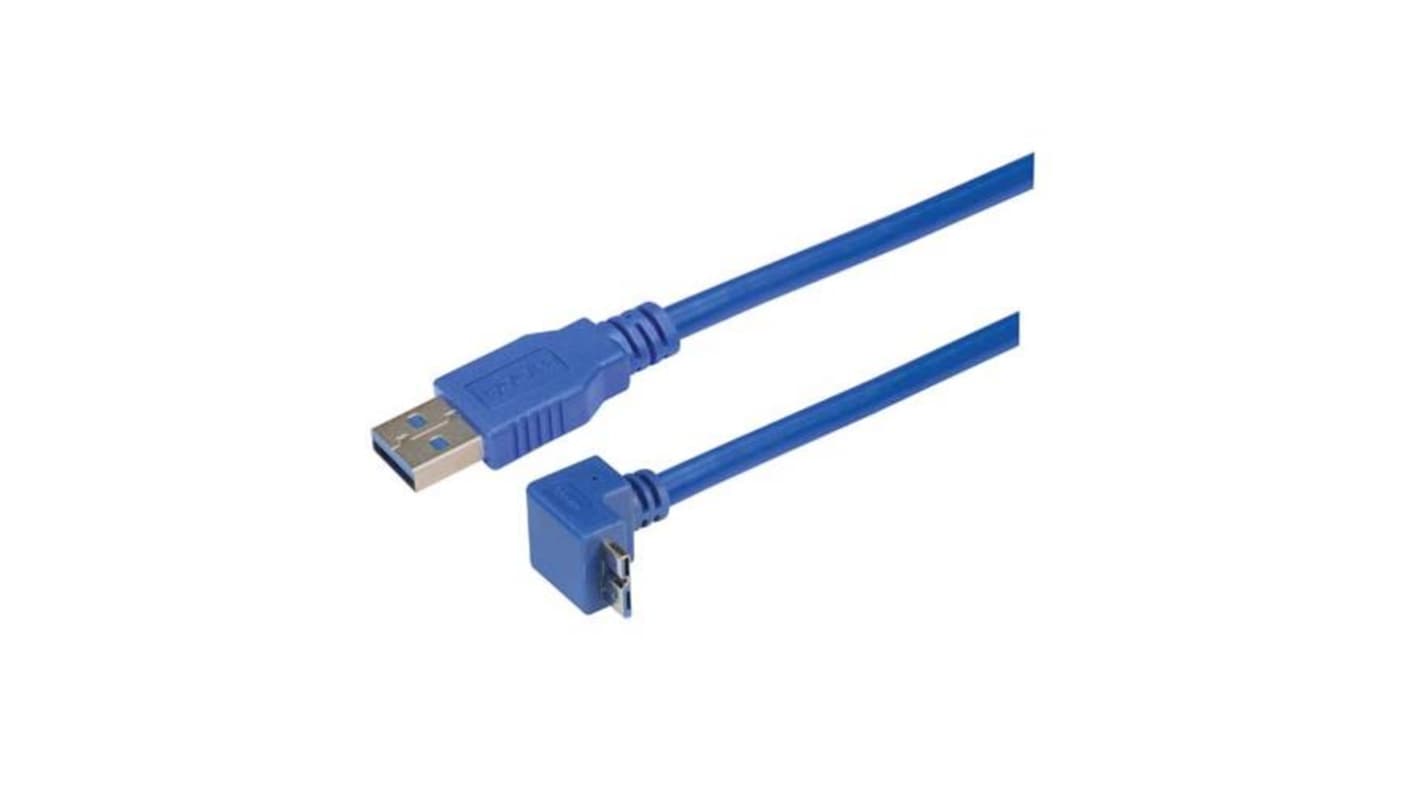L-Com USB 3.0, Male USB to Male USB, 2m
