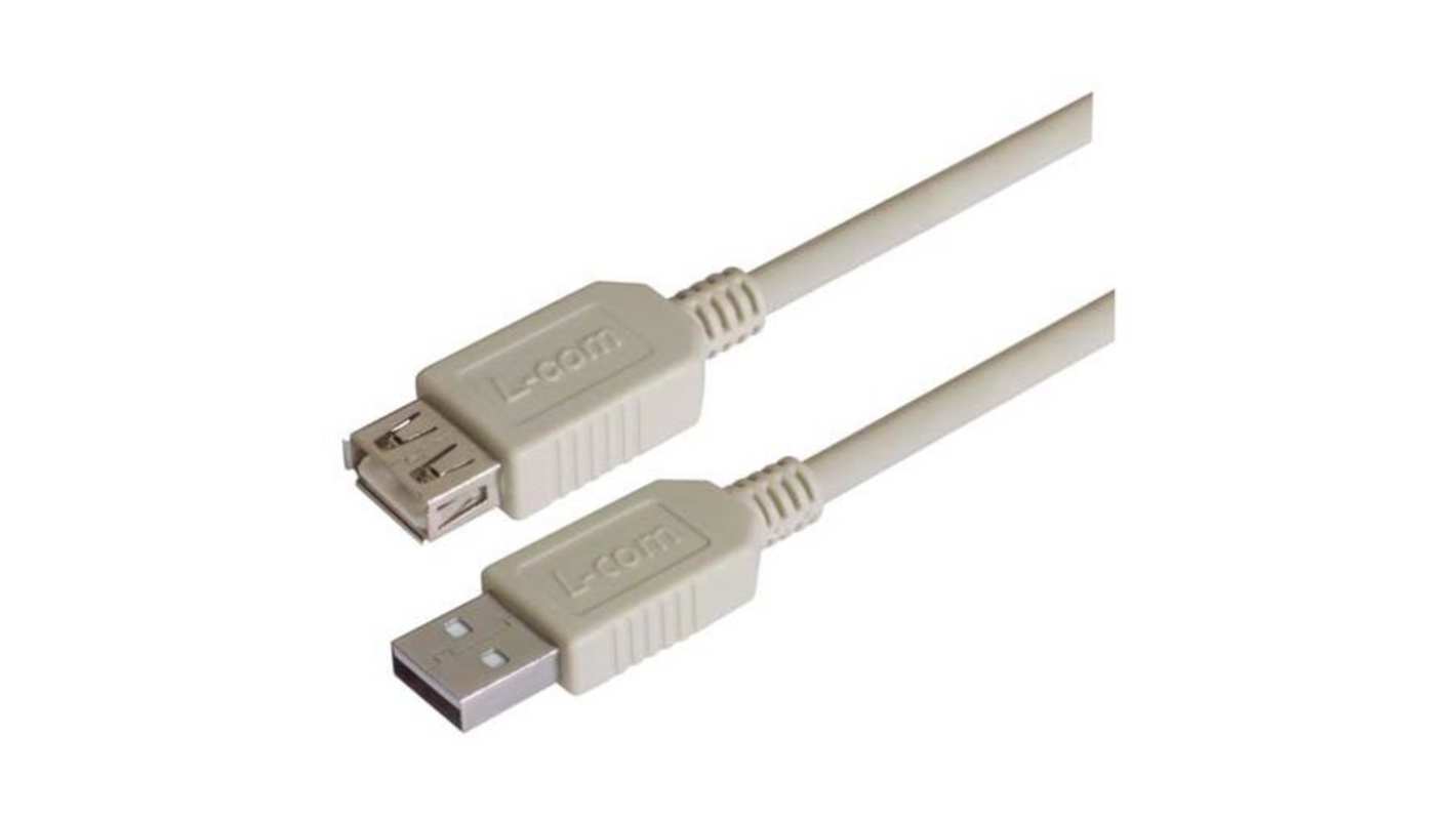 Kabel USB Złącze A USB Złącze B USB A dł. 3m Przewód USB USB 2.0