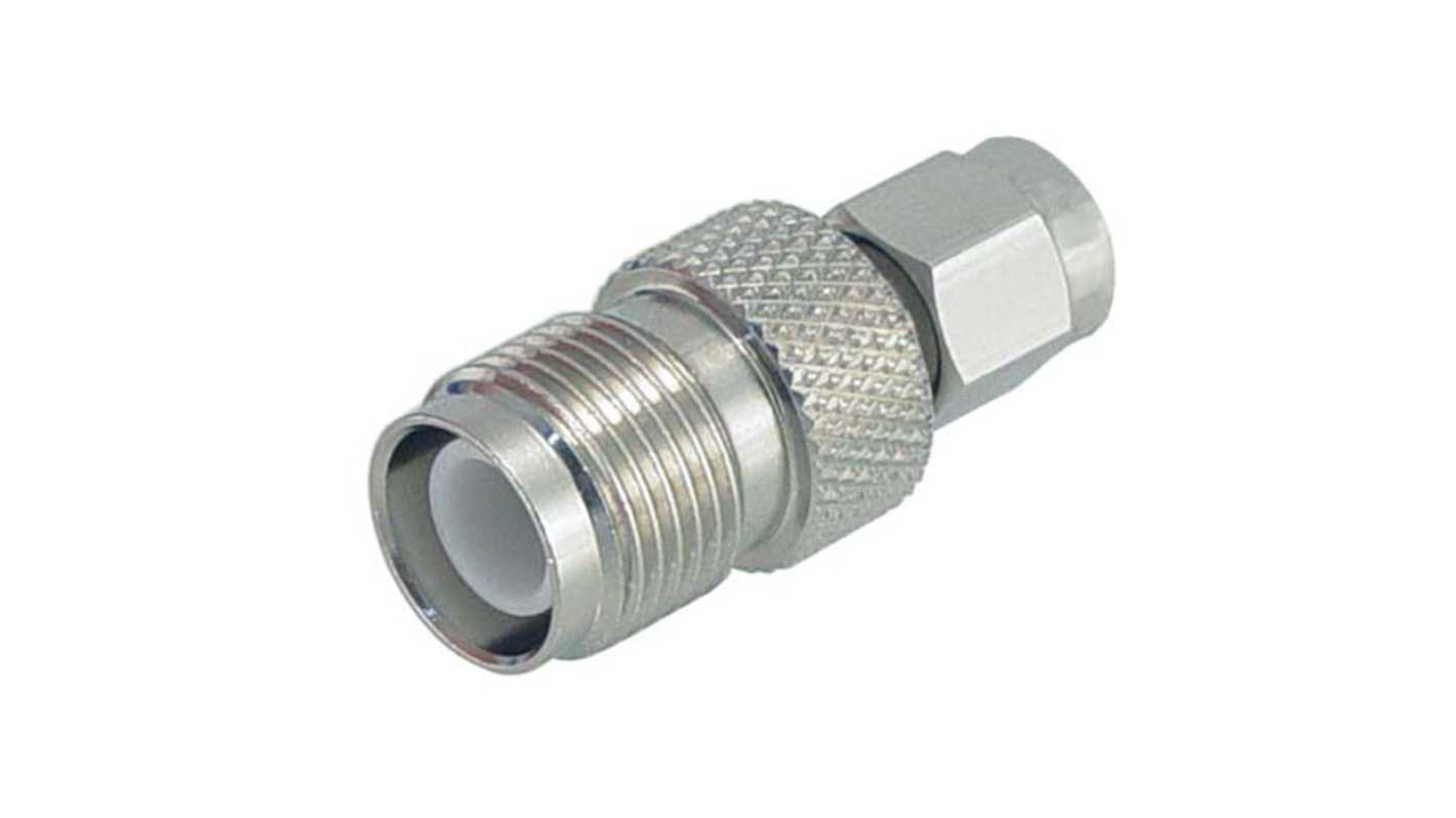 L-Com Straight Coaxial Adapter TNC Jack to SMA Plug