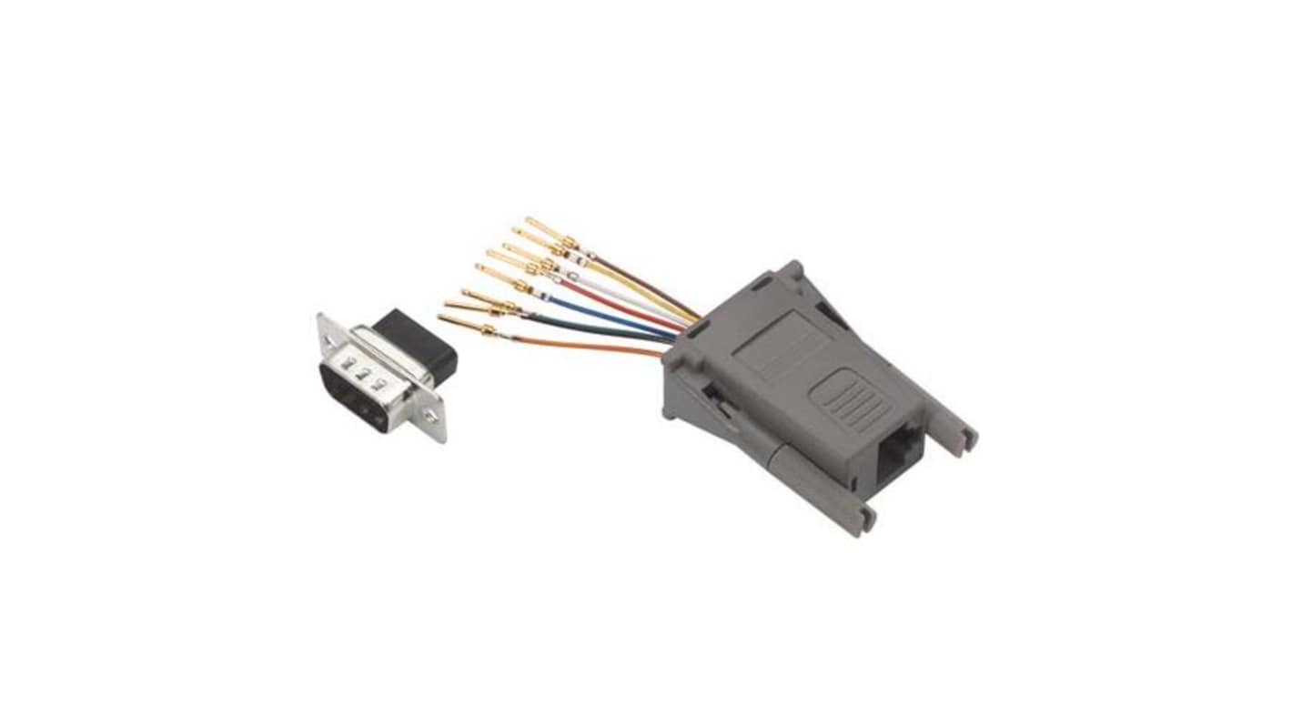L-Com D Sub Adapter Male 9 Way D-Sub to Male