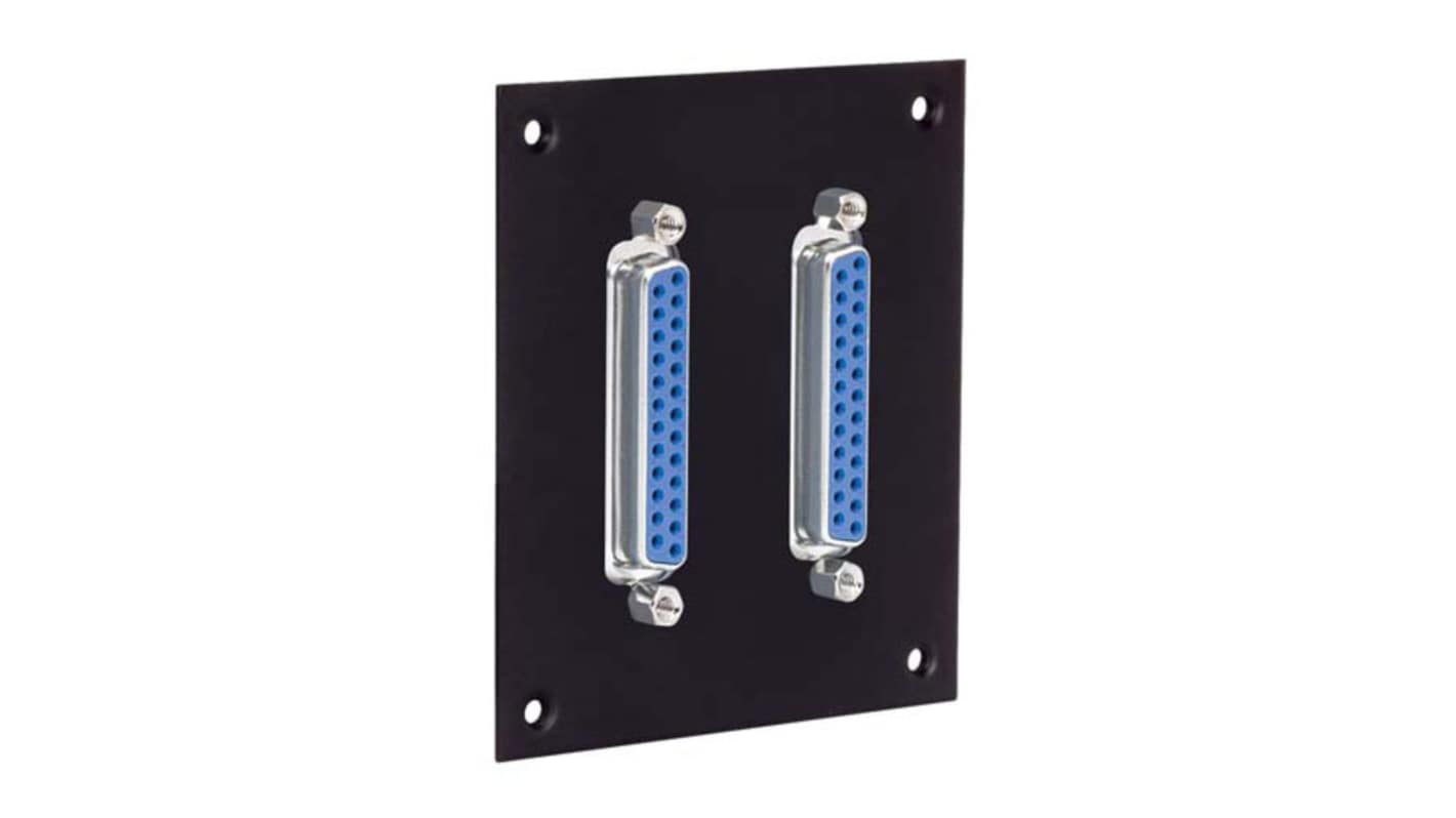 L-Com D Sub Adapter Female 25 Way D-Sub to Female 25 Way D-Sub
