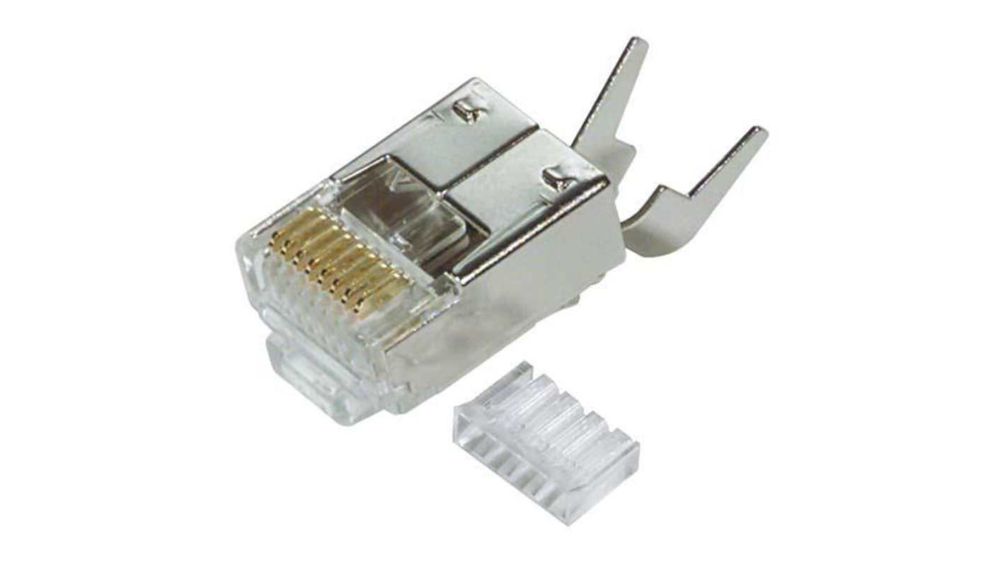 L-Com RJ45水晶头, 插入式安装, 单口, 1路, 直向, TDS系列