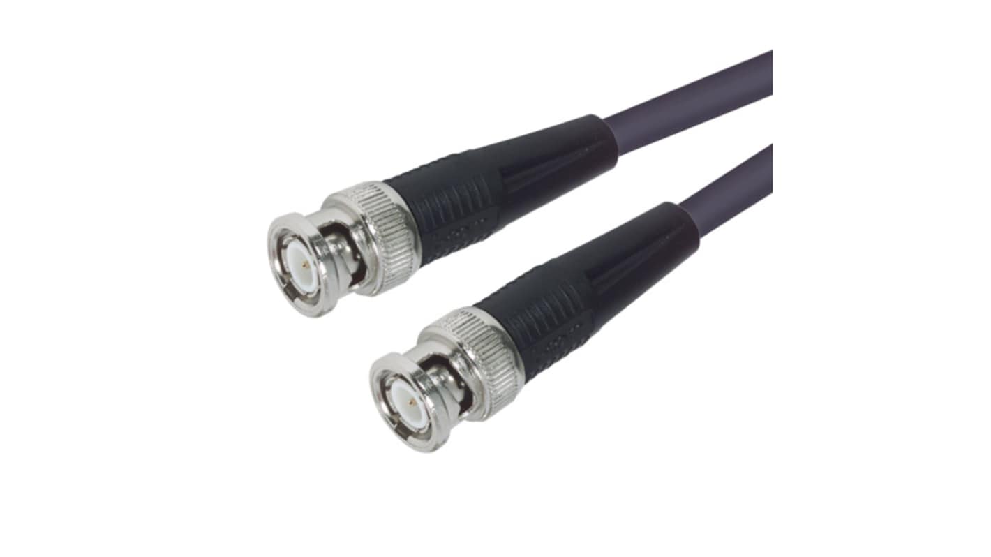 L-Com CC58C Series Male BNC to Male BNC, 50ft, RG58C Coaxial, Terminated50 ohms