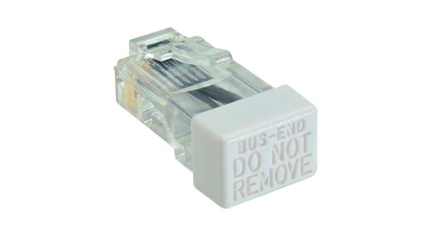 L-Com MOD Series Female RJ Connector, Plug-In Straight 1 Port 1 -Way