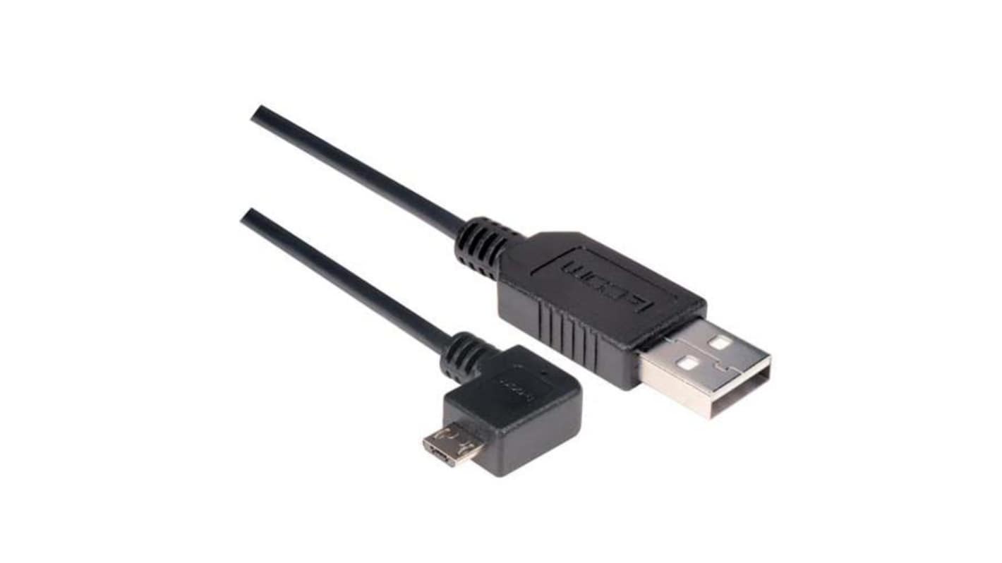 L-Com USB 2.0, Male USB to Male USB, 1m