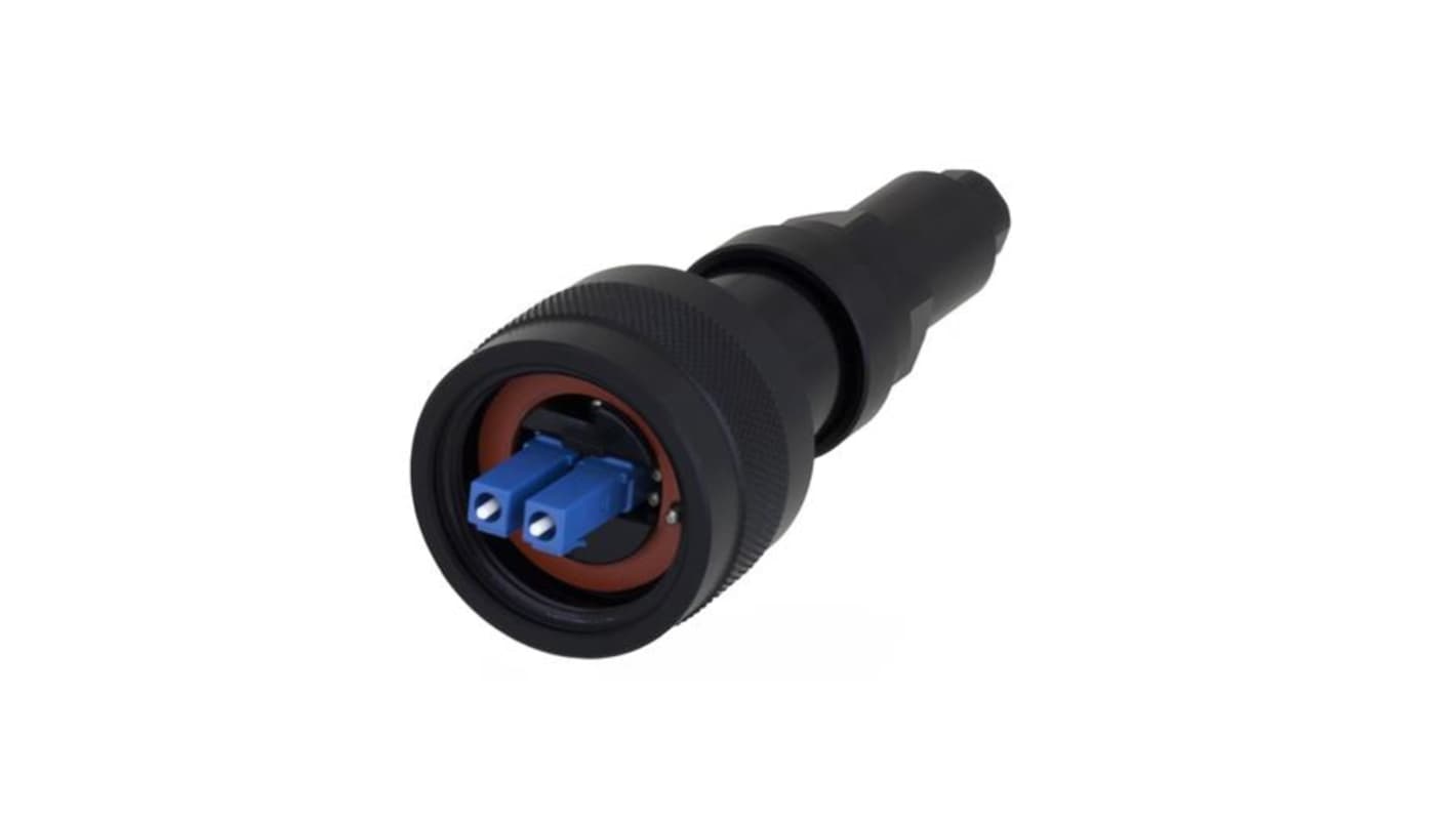 L-Com Blue Dust Cap for use with Fibre Optic