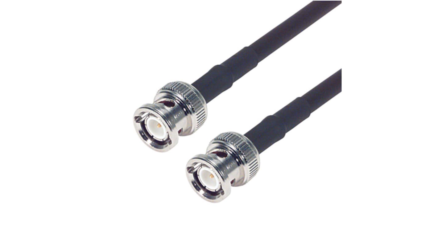 L-Com CC223 Series Male BNC to Male BNC, 5ft, RG223 Coaxial, Terminated50 ohms