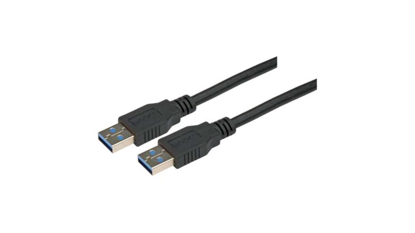 L-Com USB 3.0, Male USB to Male USB A, 3m