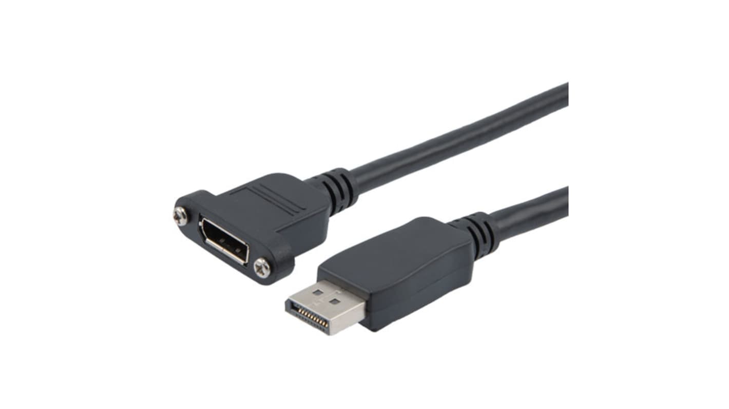 Kabel DisplayPort długość 500mm B: Display Port A: Display Port L-Com