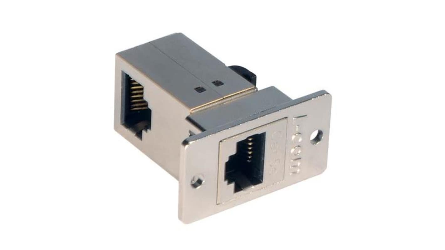 Coupleur Ethernet RJ45 cat. 5e L-Com, ports Blindé