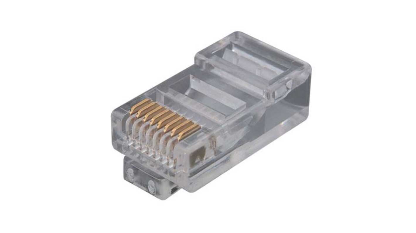 L-Com RJ45水晶头, 插入式安装, 单口, 1路, 直向, TDS系列