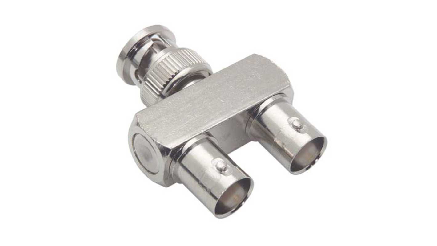 L-Com Straight Coaxial Adapter BNC Plug to BNC Socket