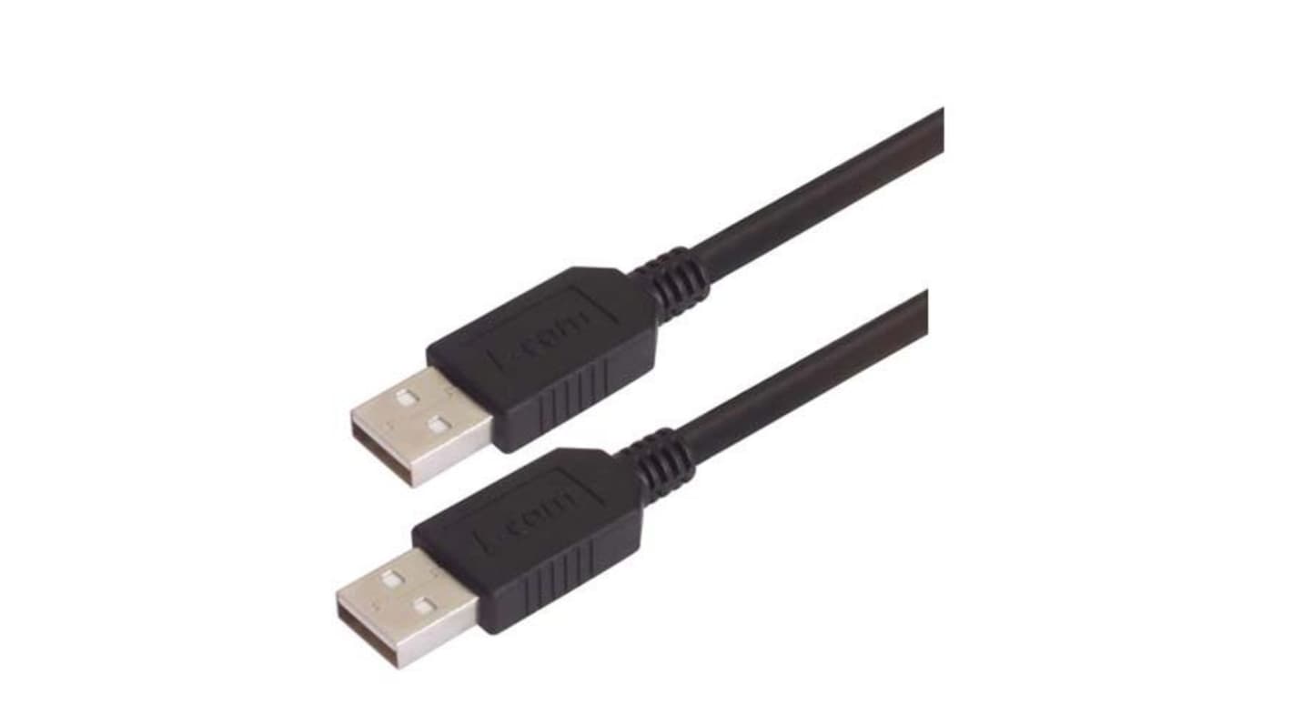 L-Com USB 2.0, Male USB to Male USB A, 5m