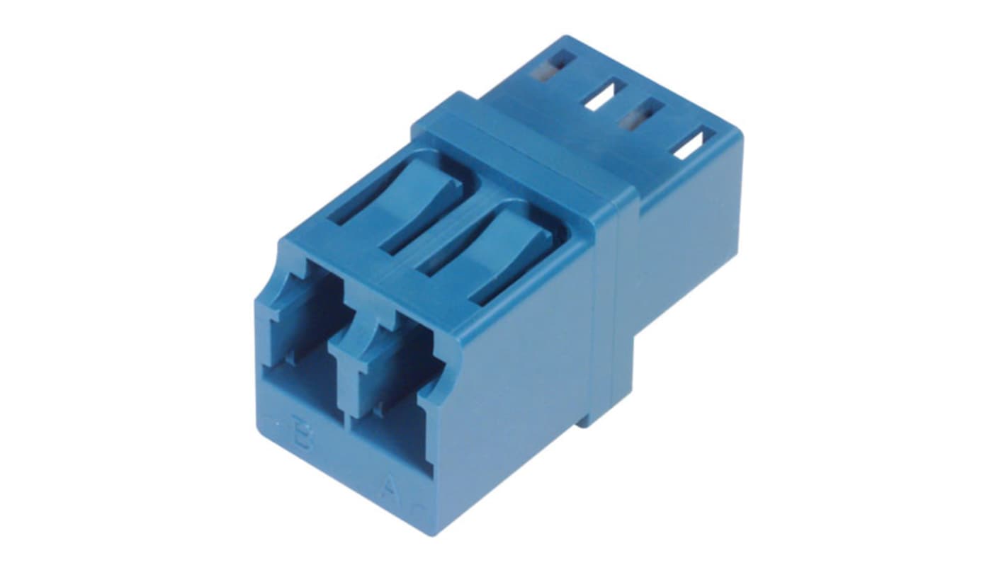 Adattatore per fibra ottica L-Com LC, Multimode, Duplex