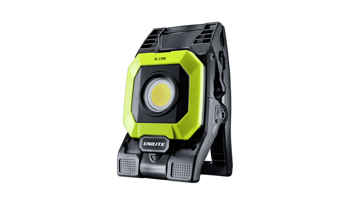 Unilite Baustrahler Arbeitsleuchte 3,7 V Akku / 15 W 1700 lm, USB-Stecker