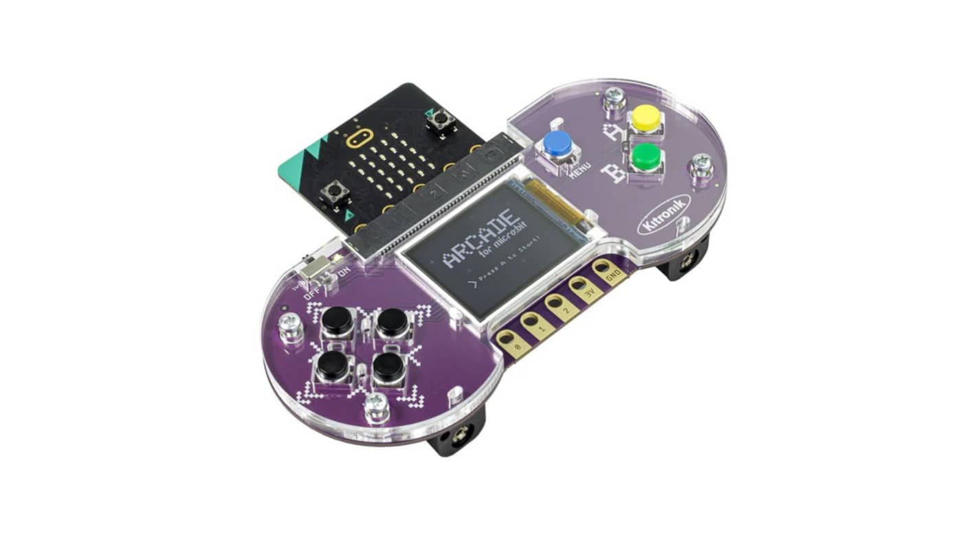 Kitronik ARCADE for micro:bit - MakeCode