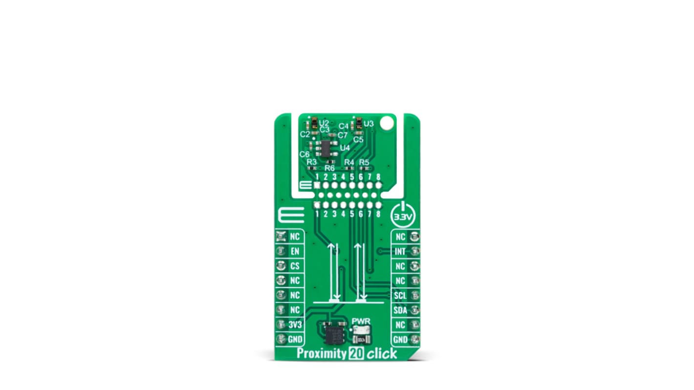 MikroElektronika Proximity 20 Click 传感器板, 接近, Proximity Sensor芯片, 用于工业使用
