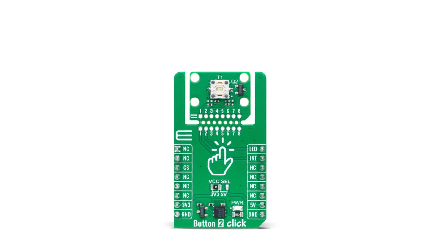 MikroElektronika Button 2 Click GPIO Development Kit for Industrial Use