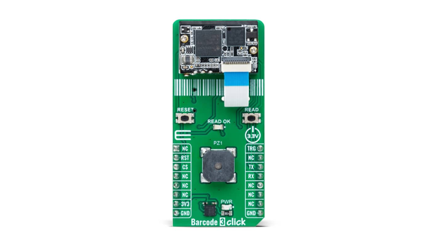 MikroElektronika Barcode 3 Click Sensor Board Industrial Use