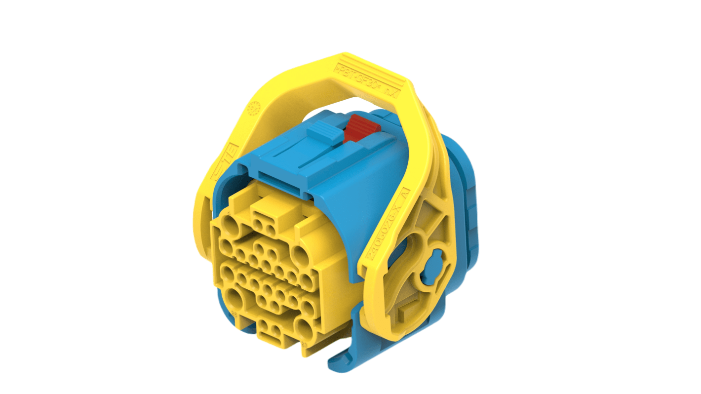 Connettore automotive TE Connectivity, 26 vie, 8 file, Montaggio su cavo