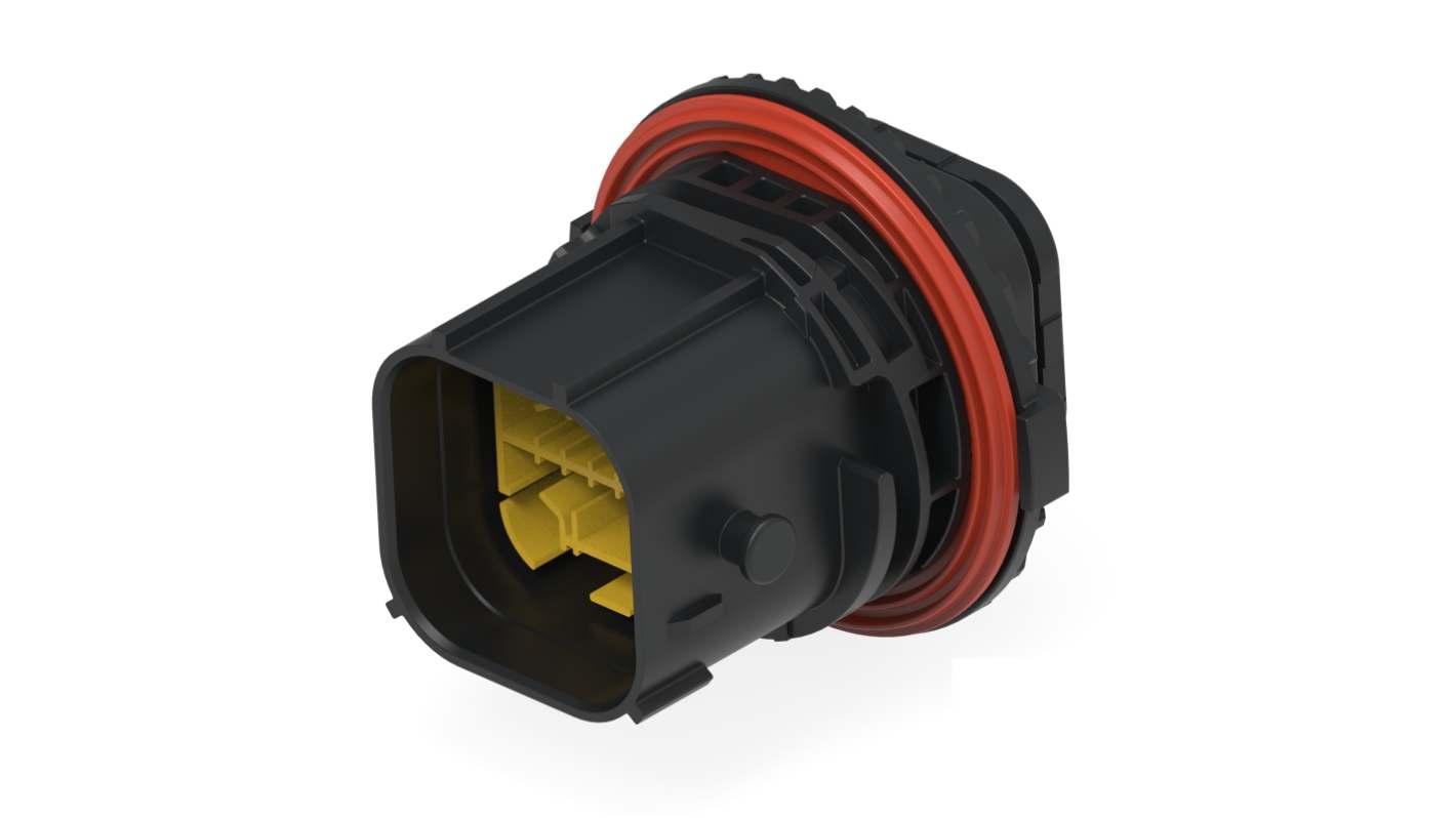 TE Connectivity, DEUTSCH NTSEAL Automotive Connector Black Cable Mount 26 Way 1-2405028-1