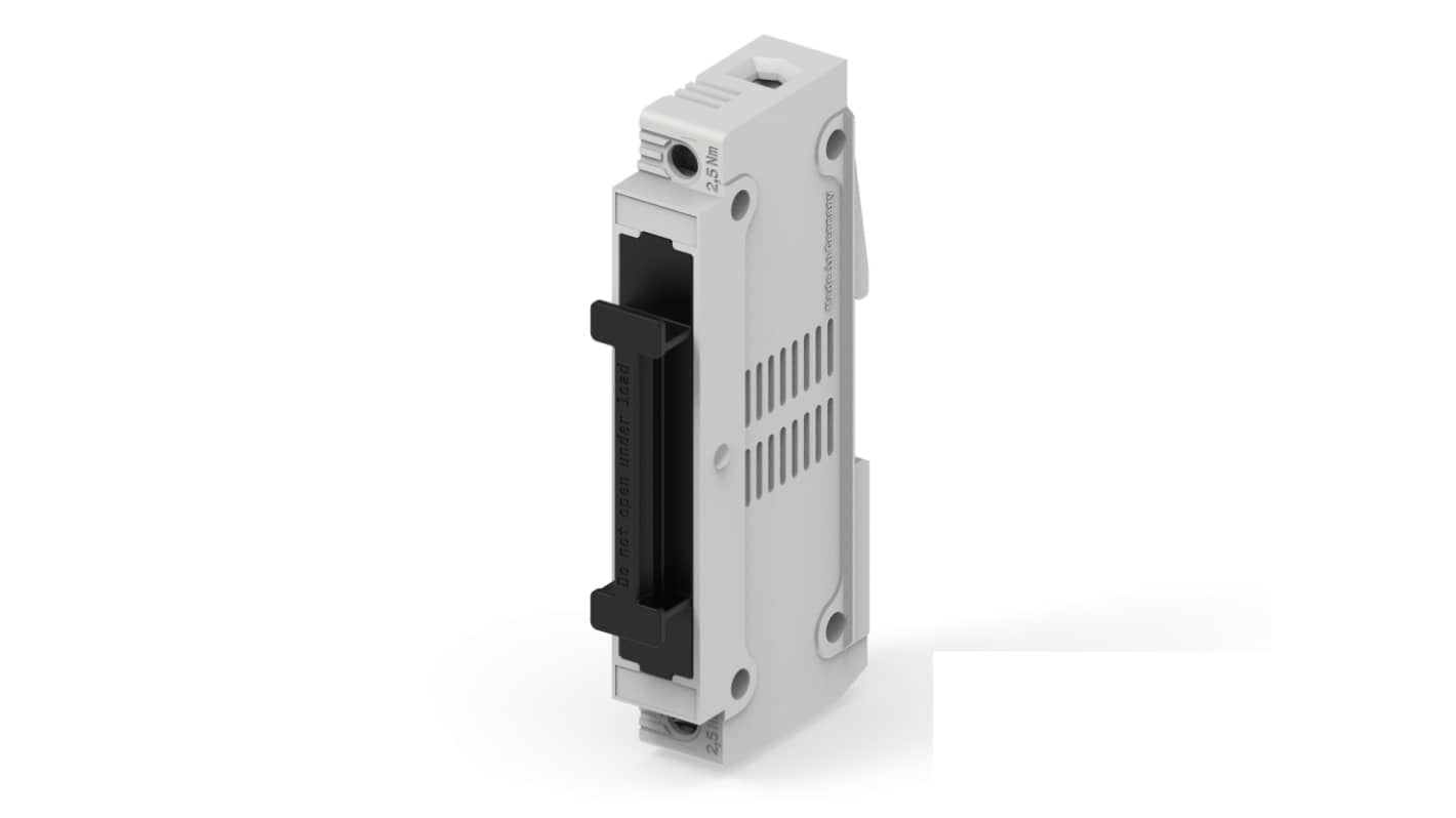 TE Connectivity 30A Fuse Holder for 10 x 38mm Fuse, 1P, 600V