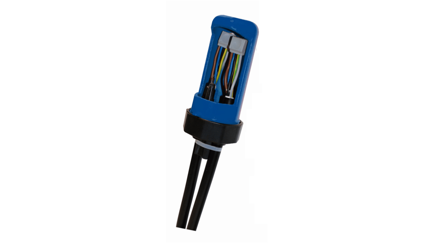 Scatola di derivazione MECATRACTION, Plastica Nero, blu, 165 x 70mm, IP68