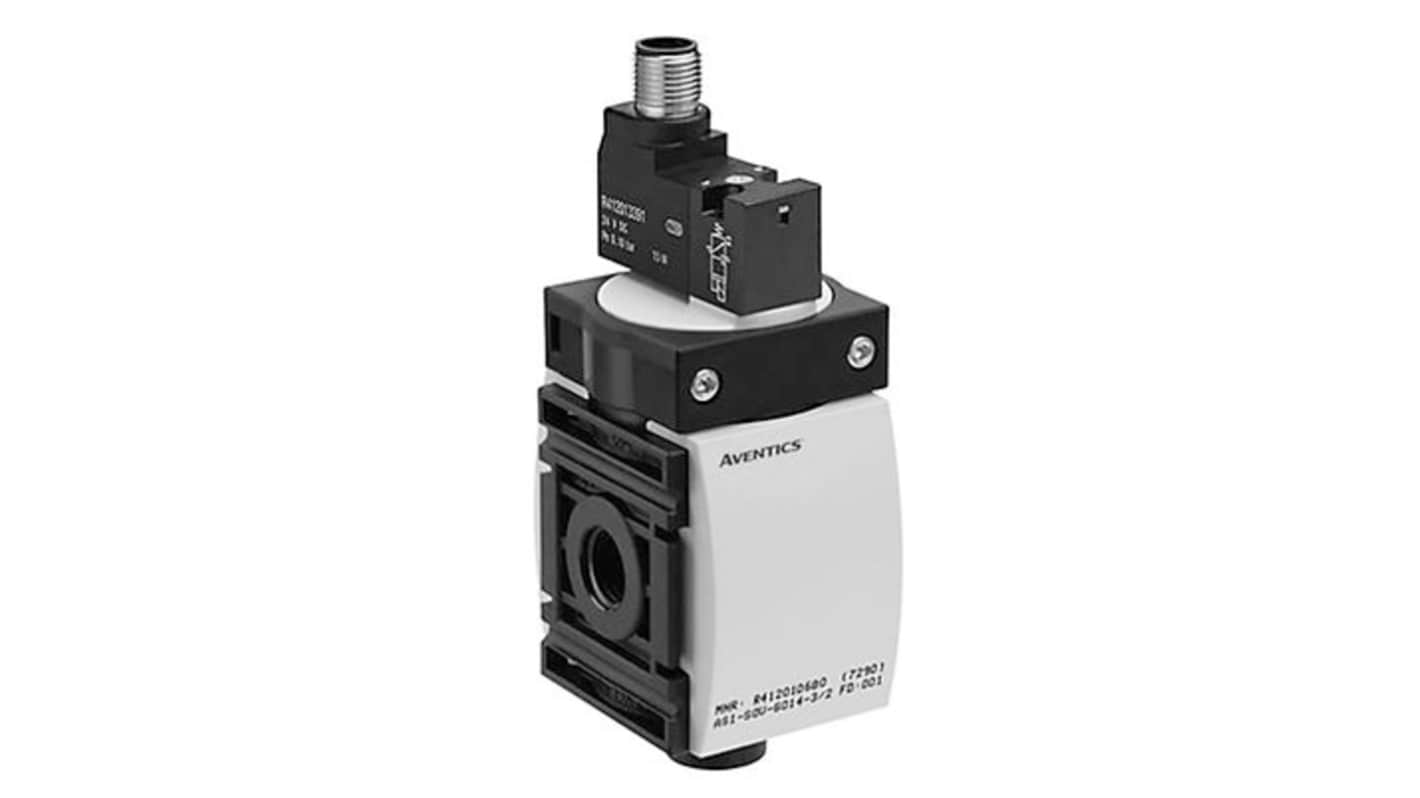 EMERSON ? AVENTICS G G 1/4 Pneumatic Shut-Off Valve, 2000L/min