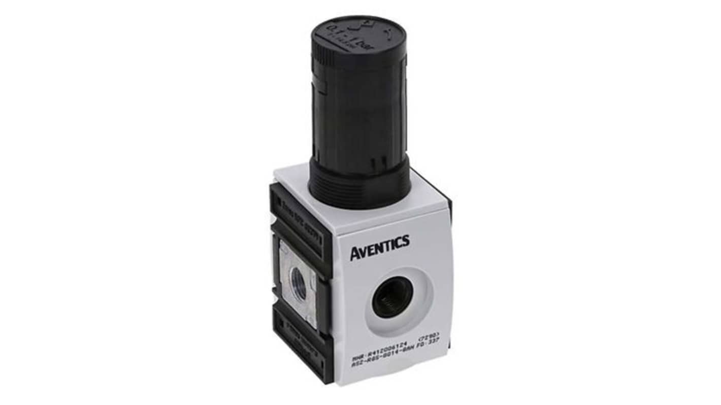 EMERSON – AVENTICS 调节阀, 最大输入1bar, 出口压力0.1bar至16bar, G 1/4接口, 最大2200L/min