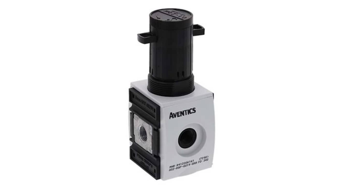 EMERSON ? AVENTICS G 1/4 Regulator - 0.1bar to 16bar, 0.25 in, 2bar max. input, R412006161