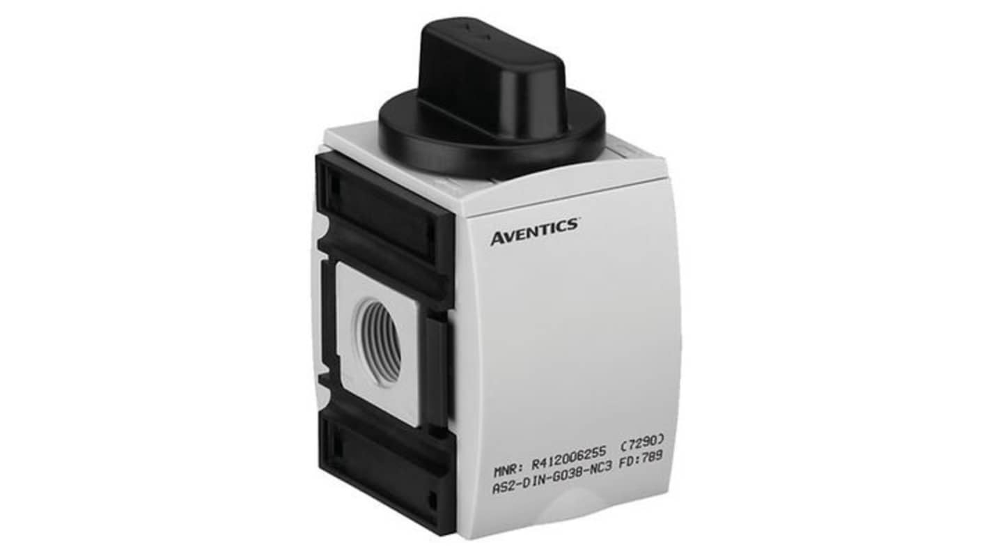 Válvula de cierre neumática EMERSON – AVENTICS R412006257, G 3/8