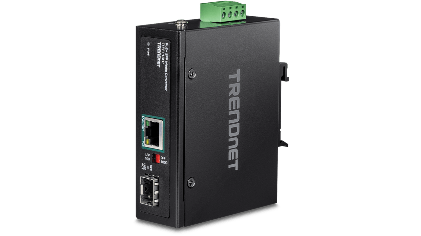 Trendnet SFP Media Converter, Single Mode, Multi Mode, 200Mbit/s, Single Mode 40km