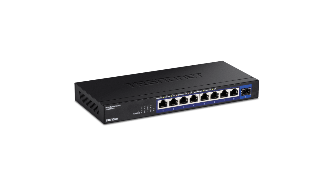 Switch Trendnet, 9 porte, No