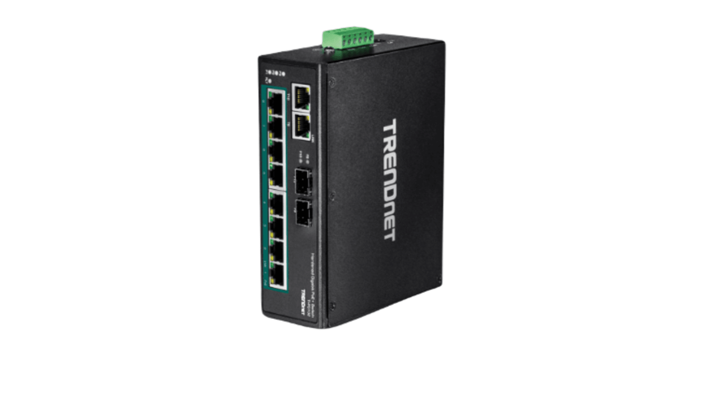 Trendnet TI-PG102, Managed 10 Port Gigabit Switch With PoE