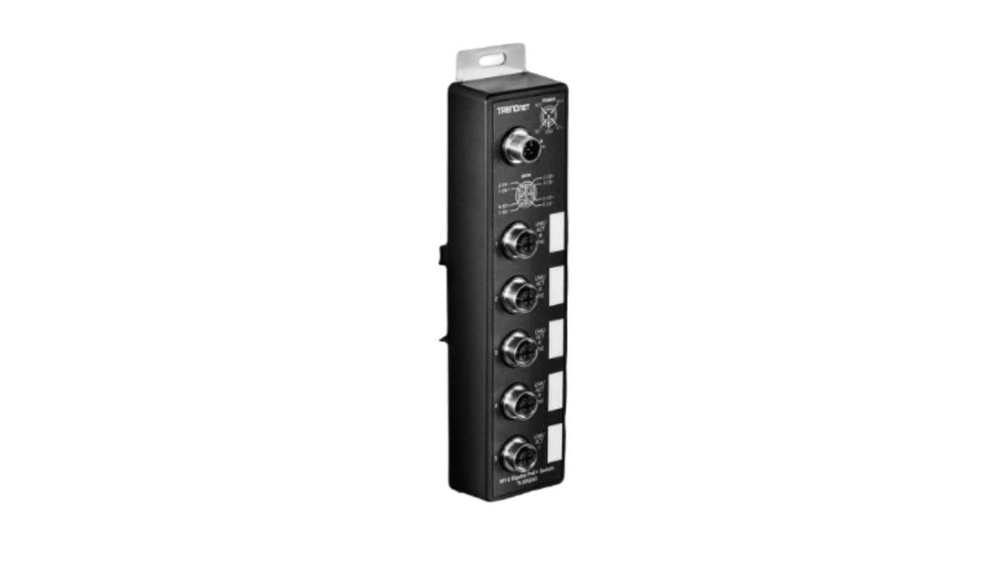 Trendnet TI-XPG50, Managed 6 Port Gigabit Switch With PoE