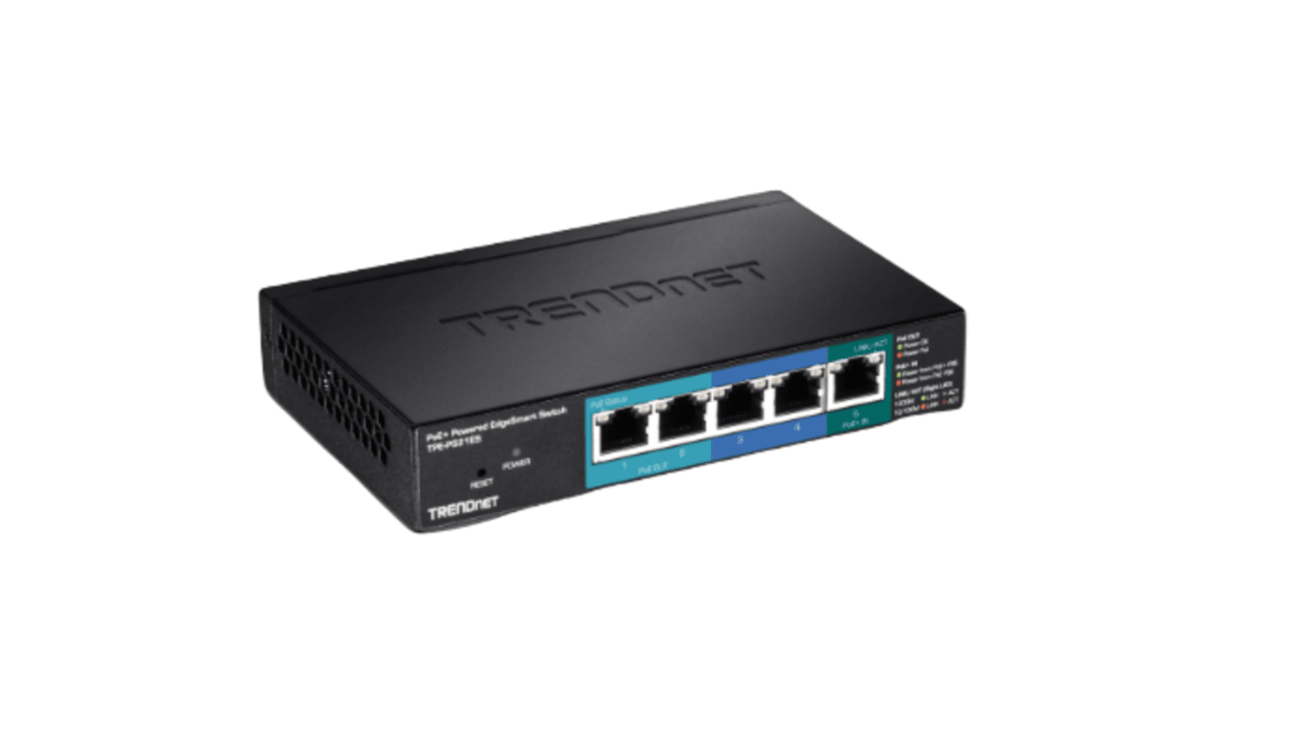 Switch Gigabit Trendnet, 5 porte, Sì