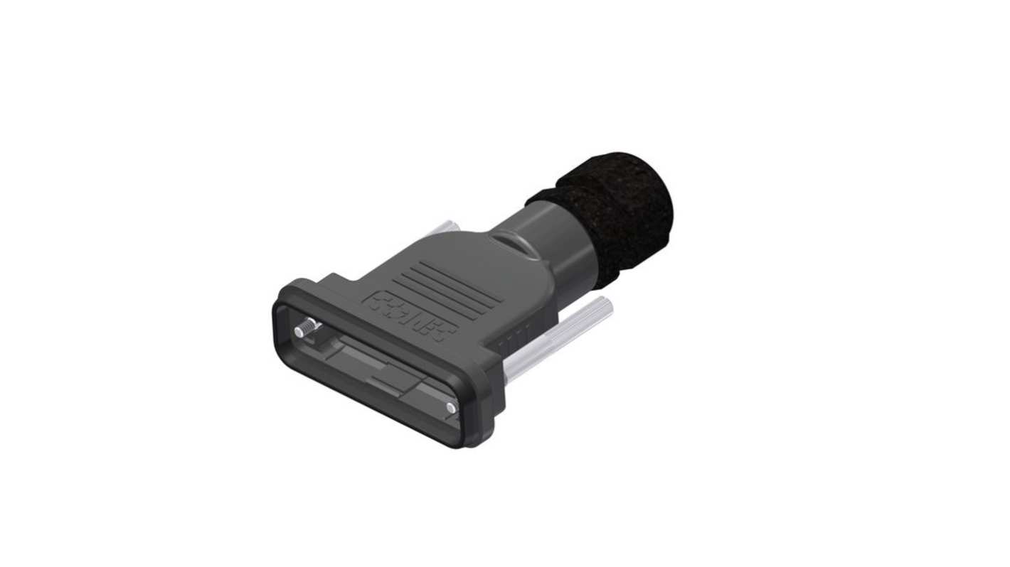 CONEC 165X1 Series PBT Horizontal D Sub Backshell